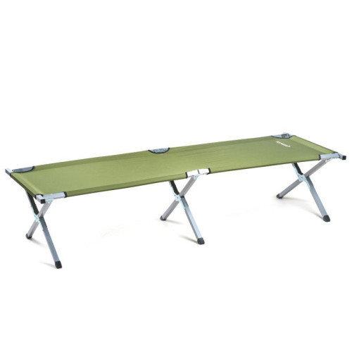 Розкладушка Ranger Military Steel RA 5518 сталевий каркас Оксфорд 600D до 120 кг 43х189 см зелена
