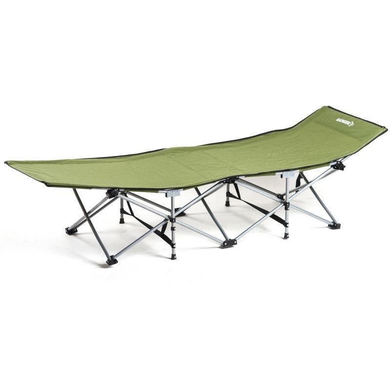 Розкладка туристична складна Ranger Military Forest RA 5517 сталева 120 кг Оксфорд 600D зелена 189 см