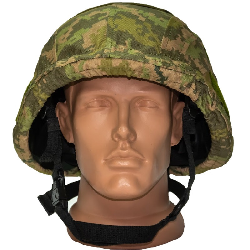 Кавер Kirasa на шолом Ballistic Helmet KC-HM001 піксель KI604 Cordura 1000D розмір S-M для тактичного маскування