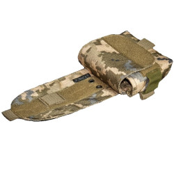 Підсумок-противага Kirasa KI611 піксель Cordura 1000D 25 см з еластичними петлями для балансування шолома Підсумок-противага Kirasa KI611 піксель Cordura 1000D 25 см з еластичними петлями для балансування шолома