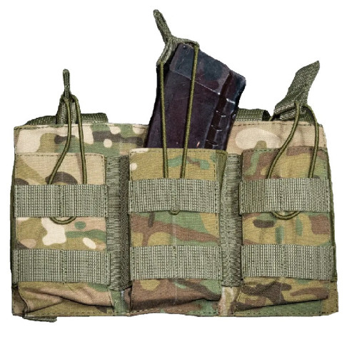 Підсумок AK Kirasa Арт KI236 Cordura 1000D мультикам MOLLE надійна фіксація 25х15 см 0.25 кг