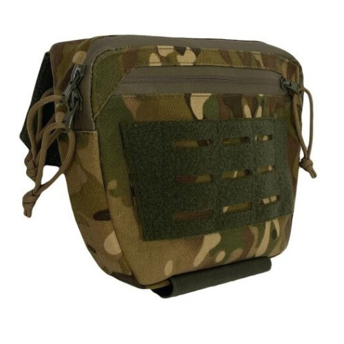 Тактичний наплічник Cordura мультикам LE2997 500D містка сумка з молле для захисту та перенесення спорядження