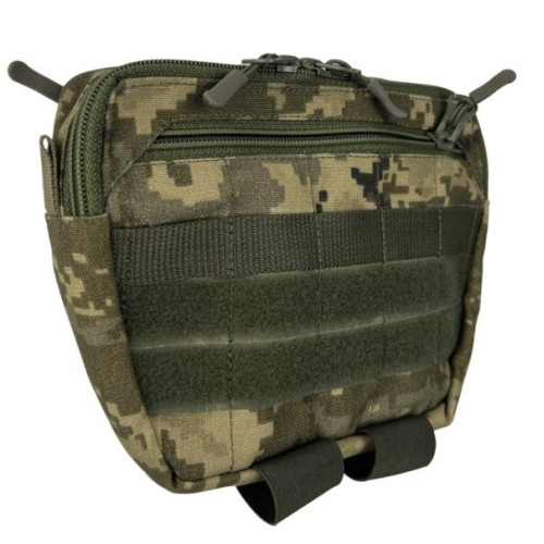 Тактичний наплічник Cordura піксель LE2942 місткий 500D з молле для захисту та перенесення спорядження