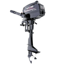 Лодочний мотор Parsun TC 3.6 BML 2-тактний 3.6 к.с. легкий бензиновий з ручним запуском та аварійною чекою Лодочний мотор Parsun TC 3.6 BML 2-тактний 3.6 к.с. легкий бензиновий з ручним запуском та аварійною чекою