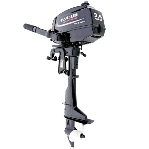 Лодочний мотор Parsun TC 3.6 BML 2-тактний 3.6 к.с. легкий бензиновий з ручним запуском та аварійною чекою