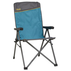 Розкладне крісло Uquip Justy Blue/Grey 244015 з підсклянником максимальне навантаження 120 кг регульована спинка Розкладне крісло Uquip Justy Blue/Grey 244015 з підсклянником максимальне навантаження 120 кг регульована спинка