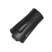 Насадка-ковпачок Gabel Rubber Pads 05/34 чорна 11mm гума для трекінгу трейлранінгу 2 шт.
