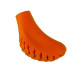 Насадка-ковпачок Gabel Walking Pad Orange 05/27 11mm гума для скандинавської ходьби та трейлранінгу 2 шт.