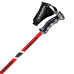 Лижні палки Gabel HS-R Black/Red 115 см алюмінієві з ергономічною рукояткою та системою Click 3D