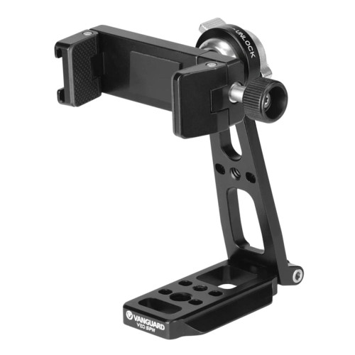 Адаптер Vanguard Smartphone Holder VEO SPH алюмінієвий поворот 360° нахил 40° для смартфона на штативі