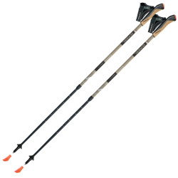 Палки для скандинавської ходьби Gabel Stretch Lite 7008352621000 легкі алюмінієві телескопічні 130 см 2 секції Палки для скандинавської ходьби Gabel Stretch Lite 7008352621000 легкі алюмінієві телескопічні 130 см 2 секції