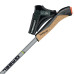 Палки для скандинавської ходьби Gabel X-5 Black/Yellow 125 см карбонові легкі з твердосплавними наконечниками