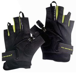 Рукавички Gabel NCS Gloves Short S чорні/салатові легкі з системою кріплення N.C.S для скандинавської ходьби Рукавички Gabel NCS Gloves Short S чорні/салатові легкі з системою кріплення N.C.S для скандинавської ходьби