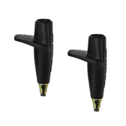 Наконечники Gabel Aero+TRK Carbide 05/43+08/15 чорні для скандинавської ходьби та трейлраннінгу 2 шт. 10 мм