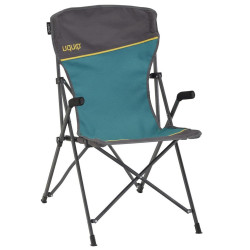 Складне крісло Uquip Izzy 244001 Blue/Grey сталевий каркас навантаження до 120 кг тканина Ripstop 4.1 кг Складне крісло Uquip Izzy 244001 Blue/Grey сталевий каркас навантаження до 120 кг тканина Ripstop 4.1 кг