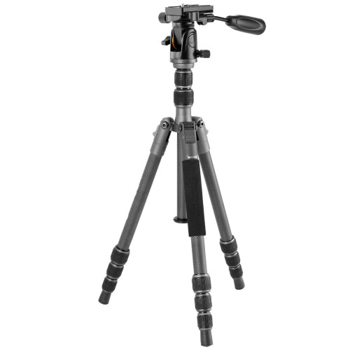 Штатив Vanguard VEO 3GO 204CP карбон 4 секції 2D головка до 3.5 кг максимальна висота 130.5 см монопод