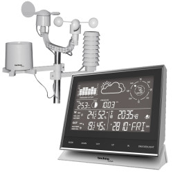 Метеостанція Technoline WS1700 Black бездротовий метеокомплекс температура -9.9 до +50°C вологість 20-95% Метеостанція Technoline WS1700 Black бездротовий метеокомплекс температура -9.9 до +50°C вологість 20-95%
