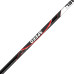 Лижні палки Gabel Speed Black/Red 110 см алюміній Alu 5083 легкі міцні для початківців з регульованим ремінцем