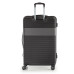 Валіза Swissbrand Cairo M Black SWB_LHCAI001M об'єм 65 л ABS-пластик 4 колеса TSA замок чорний колір