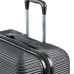 Валіза Swissbrand Cairo M Black SWB_LHCAI001M об'єм 65 л ABS-пластик 4 колеса TSA замок чорний колір