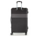 Чемодан Swissbrand Cairo L Black 97 л ABS-пластик 4 колеса TSA замок для подорожей та ділових поїздок