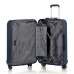 Чемодан Swissbrand London S Navy SWB_LHLON603S 42 л полікарбонат 4 колеса з кодовим замком TSA для ручної поклажі