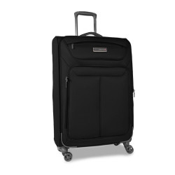 Чемодан Swissbrand Austria S Black SWB_LEAUS001S 34 л чорний з розширювальним клапаном кодовим замком TSA 4 колеса Чемодан Swissbrand Austria S Black SWB_LEAUS001S 34 л чорний з розширювальним клапаном кодовим замком TSA 4 колеса