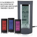 Метеостанція Technoline WS6501 Black Metall з зовнішнім датчиком підсвітка вимірювання температури та вологості