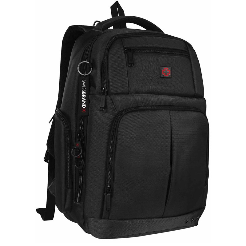 Рюкзак міський Swissbrand Wembley 19 Black SWB_S19BEWEM001U для ноутбука 15.6