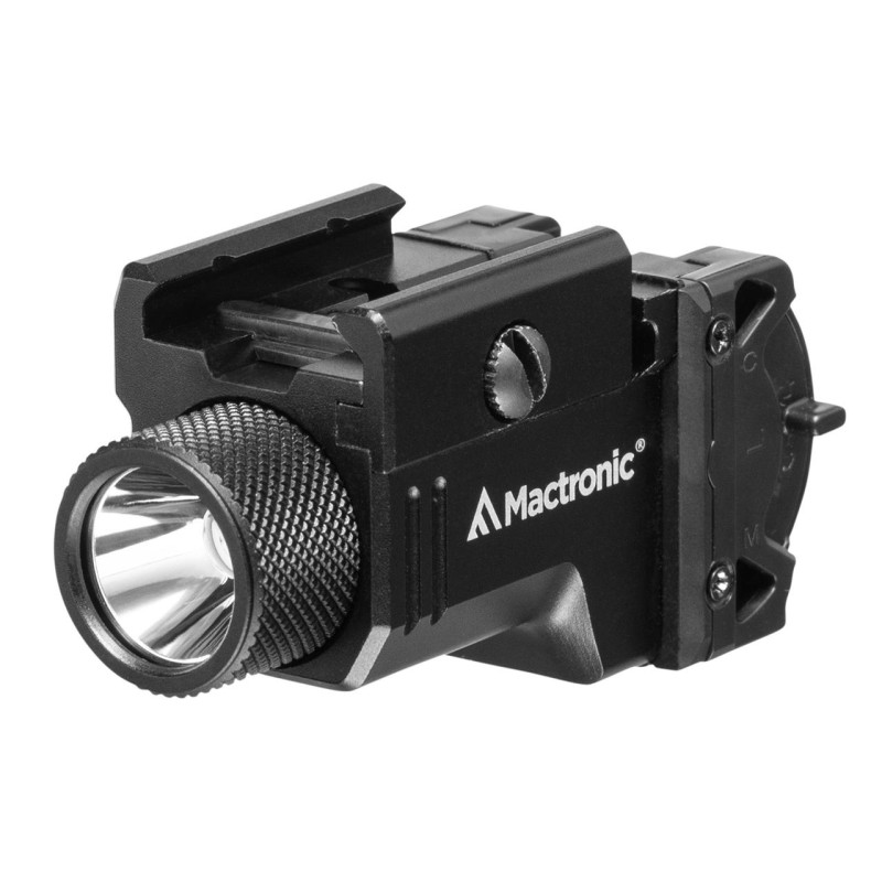 Тактичний ліхтар Mactronic T-Force PSL 595 Лм Gun Mount IPX6 3 режими чорний для пістолета 133 м дальність