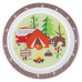 Комплект посуду Gimex Tableware Kids 3 Pieces Adventure меламіновий зелений для дітей не б'ється 5 років гарантії