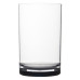 Набір склянок Gimex Water Glass Colour 320 мл прозорі з синіми відтінками для кемпінгу 4 шт