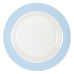 Сервіз столовий Gimex Tableware Colour 12 предметів меламін синій для кемпінгу для 4 осіб у сумці зберігання