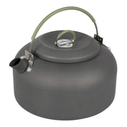 Чайник Bo-Camp Hard Anodized 1.4L сірий/зелений легкий 0.25 кг для туризму анодований алюміній компактний 145х145х80 мм Чайник Bo-Camp Hard Anodized 1.4L сірий/зелений легкий 0.25 кг для туризму анодований алюміній компактний 145х145х80 мм