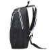Рюкзак міський Semi Line 18 Black/White Elements J4917-1 об'єм 18 л водонепроникний 4 відділення ергономічні шлейки