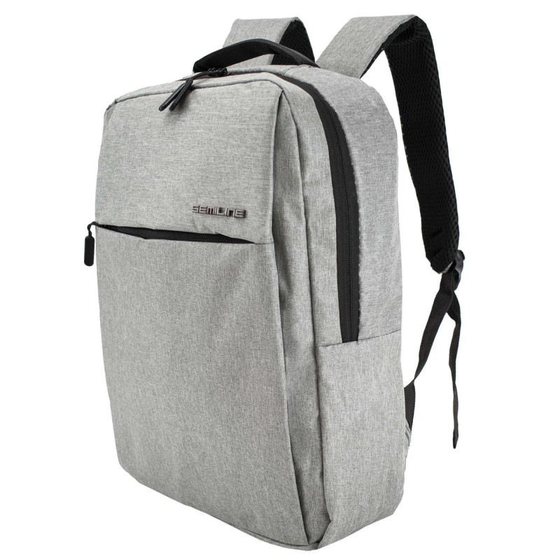 Рюкзак міський Semi Line 21 Grey L2047-3 водостійкий для ноутбука 15.6