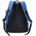 Рюкзак міський Semi Line 28 Blue J4919-2 28 л поліестер водонепроникний м’яка спинка регульовані лямки