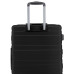 Чемодан Swissbrand Freya M Black 81 л легкий ABS-пластик 4 колеса TSA замок для подорожей