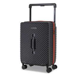 Валіза Swissbrand Nara S Чорний/Червоний SWB_LHNAA010S 49 л ABS-пластик 4 колеса TSA замок для подорожей Валіза Swissbrand Nara S Чорний/Червоний SWB_LHNAA010S 49 л ABS-пластик 4 колеса TSA замок для подорожей