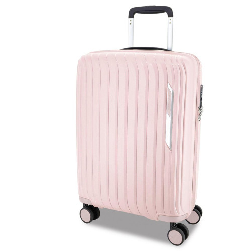 Чемодан Swissbrand Narberth L 105 л світло-рожевий поліпропілен 4 колеса TSA замок для авіаперельотів