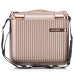 Б'юті-кейс Semi Line T5666-2 Champagne 16L ABS-пластик з перегородкою ремінцем 32x30x17 см для ручної поклажі