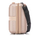Б'юті-кейс Semi Line T5666-2 Champagne 16L ABS-пластик з перегородкою ремінцем 32x30x17 см для ручної поклажі