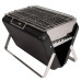 Вугільний гриль Bo-Camp Irvin Black/Silver 8108380 складний з нержавіючої сталі для кемпінгу 2.6 кг