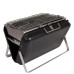 Вугільний гриль Bo-Camp Irvin Black/Silver 8108380 складний з нержавіючої сталі для кемпінгу 2.6 кг
