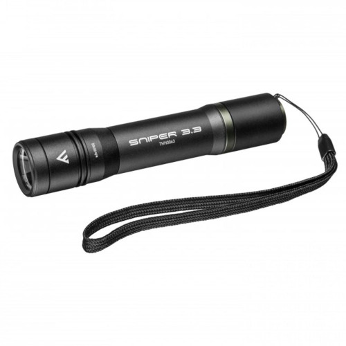 Тактичний ліхтар Mactronic Sniper 3.3 1000 Лм фокусування Powerbank USB IP66 5 режимів чорний