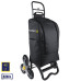 Сумка-тележка Casa Si Buddy Black CS93077Y04S 40 л термоізоляція 6 коліс для шопінгу піківників чорна