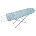 Прасувальна дошка Casa Si Legno S 110x30 Grey/Green Leaves регулювання висоти 77-86 см стальний каркас компактні розміри