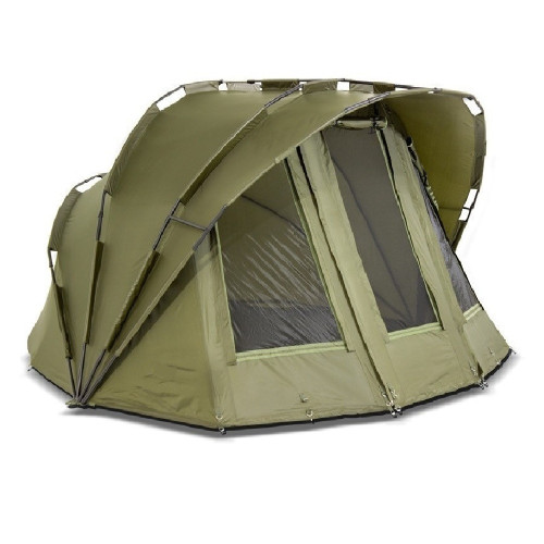 Намет короповий RANGER EXP 2-місний Bivvy 145 см водонепроникний алюмінієвий каркас оливково-зелений