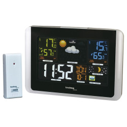 Метеостанція Technoline WS6442 Black кольоровий дисплей бездротовий датчик прогноз погоди на 12:00 Метеостанція Technoline WS6442 Black кольоровий дисплей бездротовий датчик прогноз погоди на 12:00