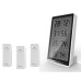 Термогігрометр Technoline WS7060 Black 3 датчики вимірювання температури 0°C до 50°C вологість 20% до 95%